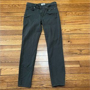 Paige Verdugo Ankle Skinny Jeans Womens Size 29 Green Stretch Denim Pants 29x27